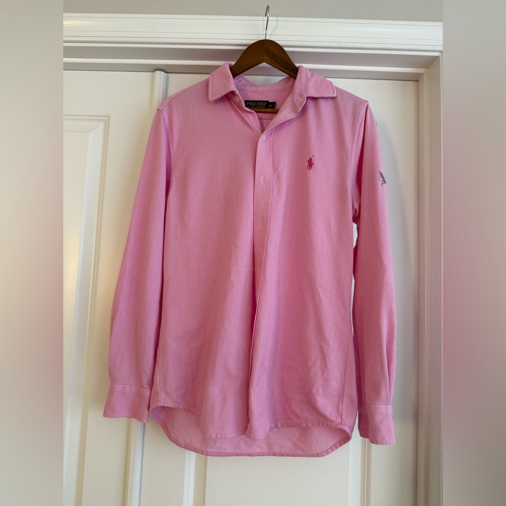 Ralph Lauren Polo Golf Pink Shirt